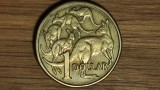 Australia - moneda de colectie exotica - 1 dolar dollar 1984 -canguri- superba !