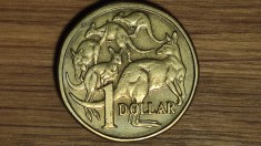 Australia - moneda de colectie exotica - 1 dolar dollar 1984 -canguri- superba !