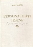 Personalitati Iesene V - Ionel Maftei, volum omagial, Iasi 1985, 336 pagini, biografie