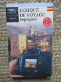 LEXIQUE DE VOYAGE ESPAGNOL
