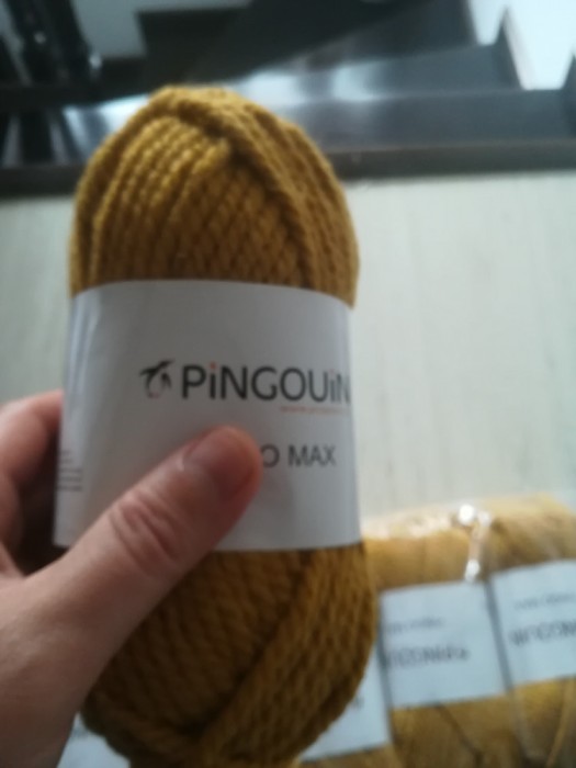 8 Bobine de Fir Pingo Max Culoare Galben Mustar