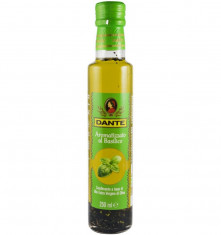 Ulei de masline extravirgin aromat cu busuioc, 250ml Olio Dante foto