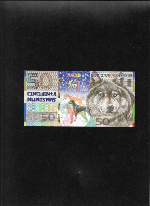 Fantezie 50 numismas 2018 Kamberra seria08924