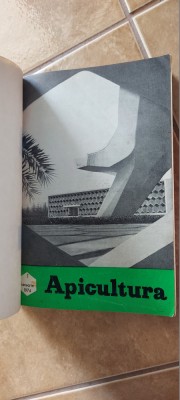 REVISTA APICULTURA IN ROMANIA ANUL 1974 , LOT 12 REVISTE AN COMPLET . foto