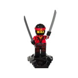 Figurina Ninja cu placa si sabii, Figurina, ATU-088256, Oem
