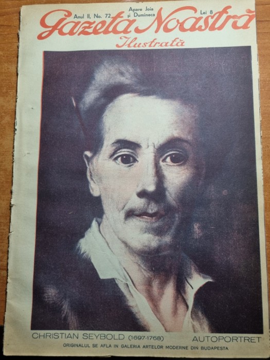 gazeta noastra 13 iunie 1929-pagina umorului,regina maria,charlie chaplin