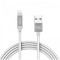 Cablu de date 2in1 iPad iPhone lightning 1m 2A argintiu delight