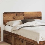 vidaXL Tăblie cap cu headboard Lemn Vechi 140 cm Lemn compozit 888548