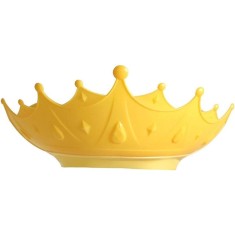 Cyrax Viziera de Protectie Baie Pentru Copii, Fippy, Model Coroana, Dimensiune ajustabila, Durabil, Usor de curatat, Impotriva Samponului, pentru Ochi