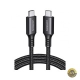 Cablu Date si Incarcare USB-C - USB-C UGREEN US567 60W 1m Gri