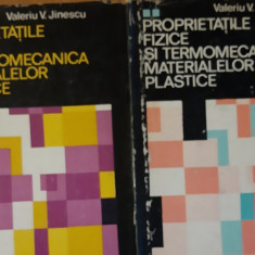 PROPRIETATILE FIZICE SI TERMOMECANICA MATERIALELOR PLASTICE VALERIU JINESCU 2VOL