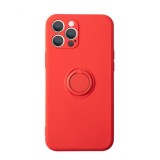 Cumpara ieftin Husa Silicon iPhone 13 Pro Max 6.7 Ring Rosu