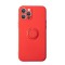 Husa Silicon iPhone 13 Pro Max 6.7 Ring Rosu