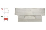 Segment reparatie haion spate Vw Transporter T4, 1990-2003, Partea Centru, Spate, pana la geam, pentru modelul cu o usa spate (haion)