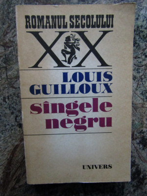 Louis Guilloux - Sangele negru foto