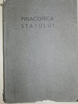 PINACOTECA STATULUI 1930 foto
