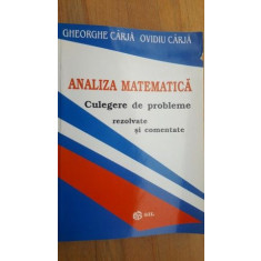 Cauti Analiza matematica -culegere de probleme; Tania Luminita Costache  (C116)? Vezi oferta pe Okazii.ro