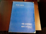 VIS COSMIC Poem Orchestrat partitura - Theodor Grigoriu - 1969, 50 p., Alta editura