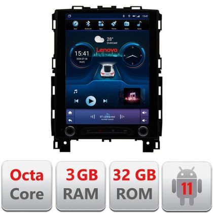 Navigatie Renault Megane 4 2016-2024 cu tip tesla radio cd tip tesla radio gps internet 8 Core 3+32 4G carplay android auto kit-t CarStore Technology