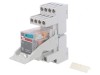 Releu intermediar 4PDT 24VDC pentru șină DIN, ABB