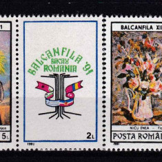 1991 Balkanfila XIII '91 LP1260 MNH Pret 1,5+1 Lei