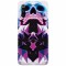 Husa silicon pentru Xiaomi Mi 9, Abstract Framed Skull