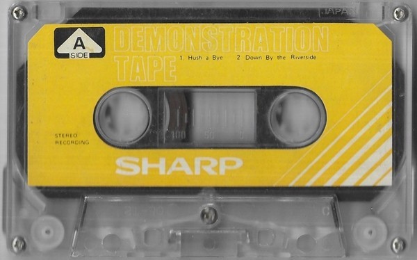 Sharp Demonstration Tape, Caseta audio