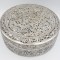 Splendida veche caseta pentru arome/flori - argint- China/Taiwan inceput sec.xx
