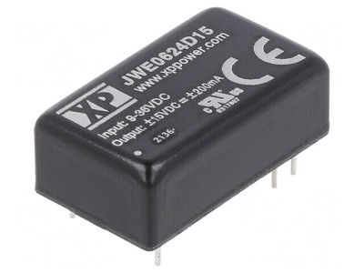 Convertor DC/DC 6W Intrare 9-36V Ieșire 15V/-15V DIP16 foto