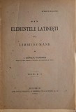 Din elementele latinesti ale limbii romane - I. Aureliu Candrea - Carte