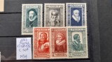 1943-Franta- YT587-592 -MH