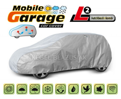 Husa exterioara Mobile Garage L2 Hatch/ Combi lungime 430-450 cm Kft Auto foto