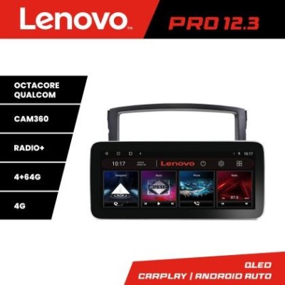 Navigatie Mitsubishi Pajero K-452 Lenovo PRO 4+64 12.3 inch qled android 4G DSP gps internet 8Core CarStore Technology foto