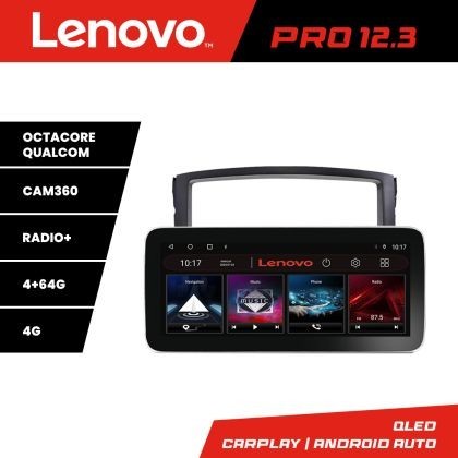 Navigatie Mitsubishi Pajero K-452 Lenovo PRO 4+64 12.3 inch qled android 4G DSP gps internet 8Core CarStore Technology