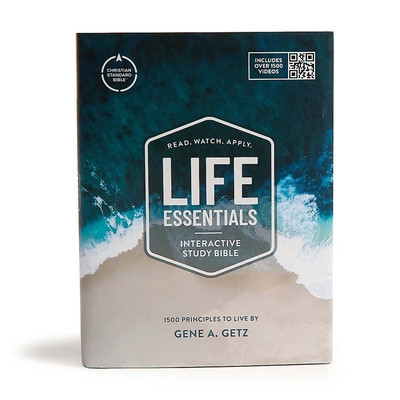 CSB Life Essentials Study Bible, Hardcover W/Jacket foto