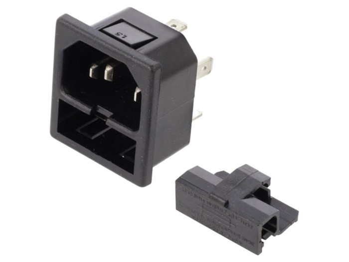 Conector alimentare AC, de alimentare
