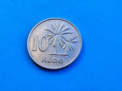 10 Kobo 1973 Nigeria-XF foto