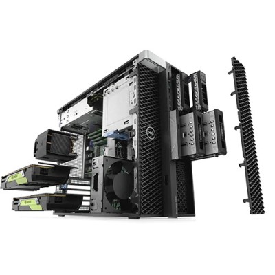 WorkStation Dell Precision 5820, Tower, Intel 6 Core i7 7800X 3.5 GHz; 16 GB DDR4; 4 TB SSD SATA NOU; Fara Placa Video; Windows 10 Pro; 12 Luni Garant foto