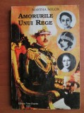Martha Solon,Amorurile unui rege