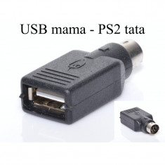 Adaptor USB mama - PS2 tata foto