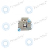 Conector HTC the Button, conector comutator Piesă de schimb argintie 1201