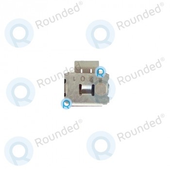 Conector HTC the Button, conector comutator Piesă de schimb argintie 1201 foto