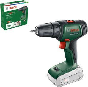 Masina de gaurit insurubat cu acumulator BOSCH UniversalDrill 18V, 2 trepte de putere, 1450 rpm, mandrina rapida 10 mm,fara acumulator si incarcator