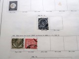 Lot 3 timbre clasice Indiile Olandeze (Dutch East Indies) 1882&ndash;1892, taxe poștale și cifre, ștampilate -A42