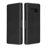 Husa tip carte samsung galaxy note 8 techsuit, inchidere magnetica, negru