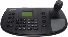 Tastatura Hikvision DS-1200KI, joystick pe 4 axe, ecran 128X64;management pentru 16 utilizatori, 1 administrator si 15 operatori.Posibilitate upgrade foto