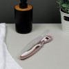 Husă Periuță de Dinți, Culoare Nude, Lungime 20.5cm, Plastic, Capac Transparent, Oem