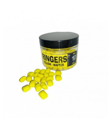 Ringers - Pelete de carlig Slim Wafters Yellow 10mm foto