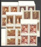 Romania.1990 Tablouri impuscate bloc 4 TR.237