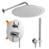 Set de dus incastrat Rea Venti Chrome + BOX
